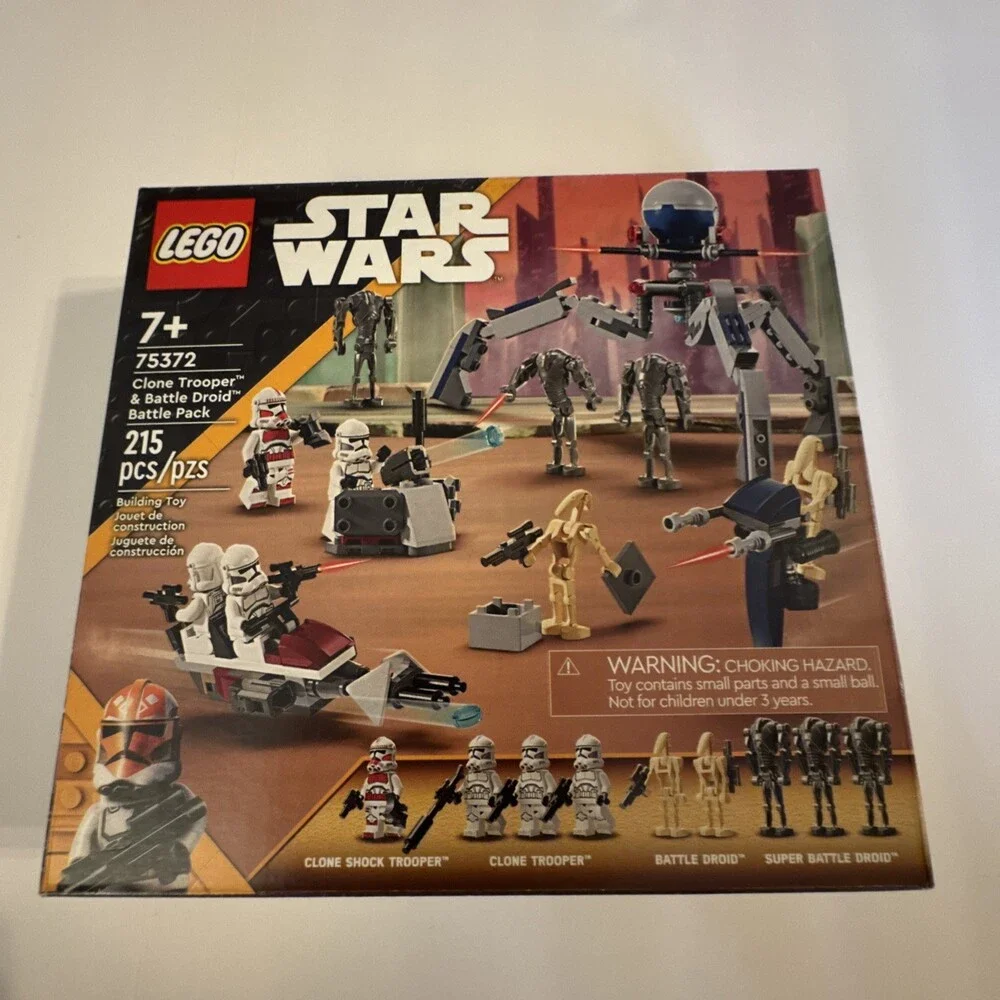 Lego Star Wars - lone Troope & Battle Droid Battle Pack 75372 - New/Sealed